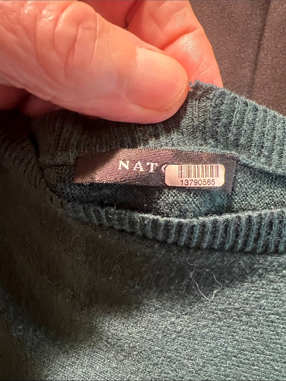 Natori Osaka Sweater Knit Top in Spruce